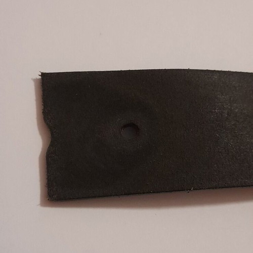Gianni Versace leather belt used, vintage brown
