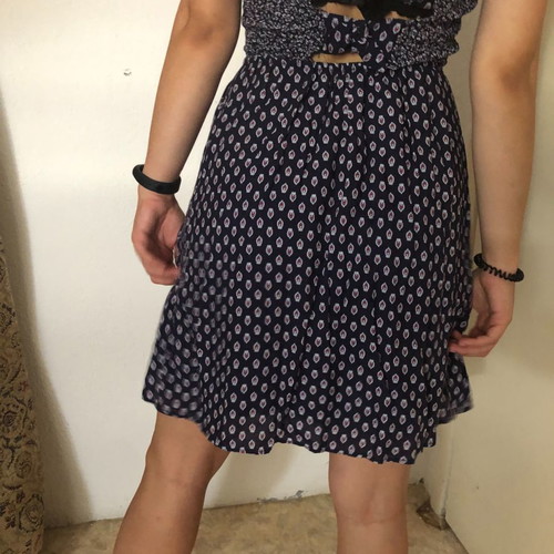Strapless dress used, blue, size S/M