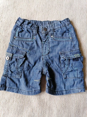 Denim shorts for 18-month-old boy