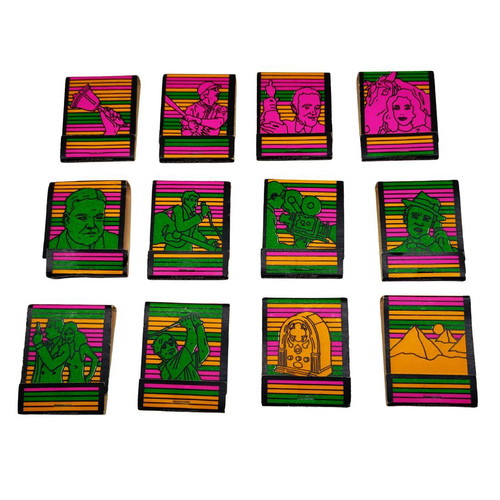 Trivia Ohio Match Company 1974 matchbox set of 12 new, USA