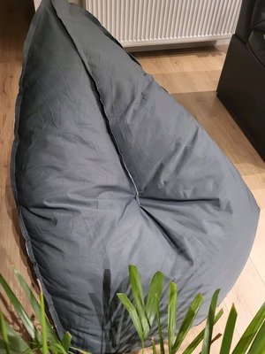 Αδιαβροχο πουφ γκρι νέο