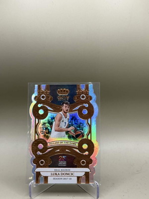 Luka Dončić Panini Crown Royale EuroLeague card used