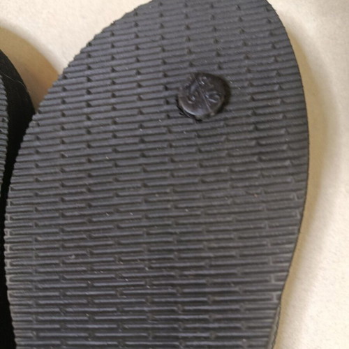 Havaianas High Fashion platform flip flops size 41, new