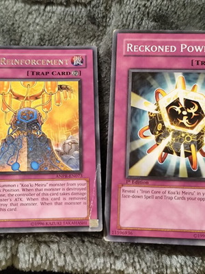 Koa'ki Meiru trap cards Yu-Gi-Oh like new