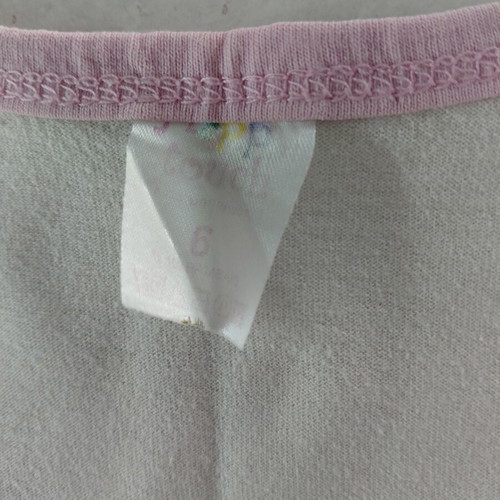 Children's summer pajama set with unicorn print, pink-lilac