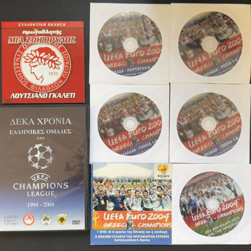 47 sports DVDs