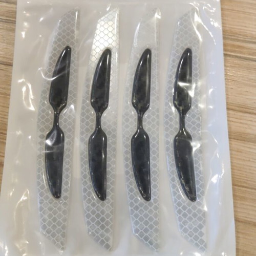 Reflective Protective Strips for Car Doors Set of 4 New