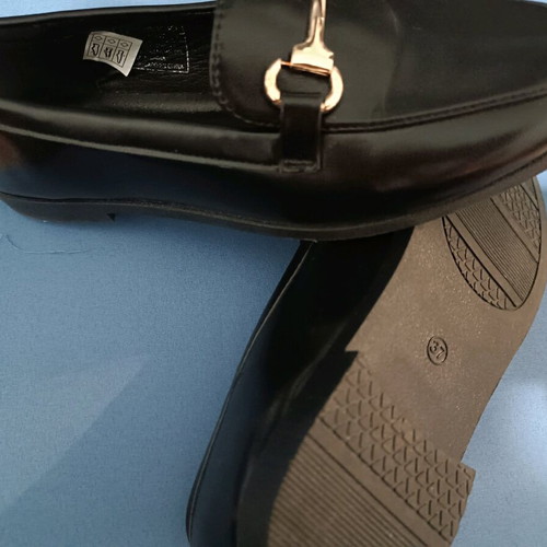 LC Waikiki women's moccasins like new, black, size 37