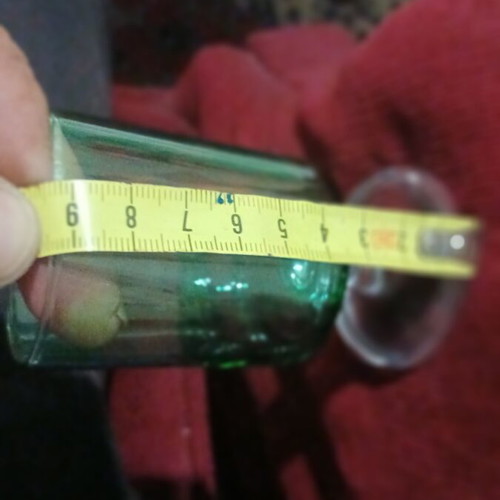 Luminarc Cavalier Emerald Green vintage liqueur glasses set of 4