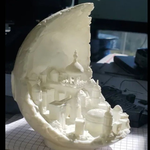 Moon City 3D printed new