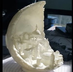 Moon City 3D printed new