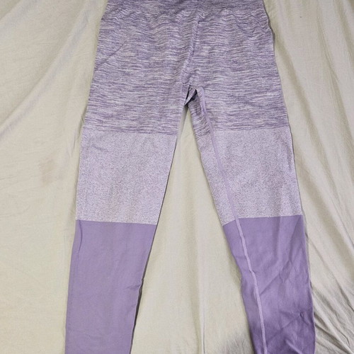 Gym leggings like new, size L, purple
