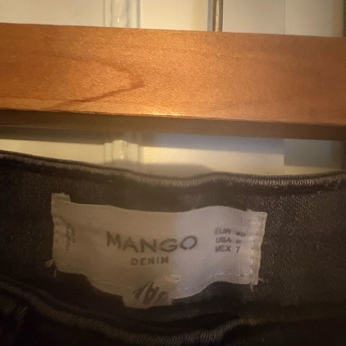 Mango women's jeans grey like new, size L