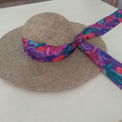 Straw hat new Greek made STAMION brand