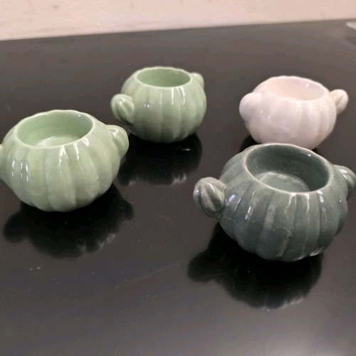 Decorative tealight holders like new, set of 4 pieces