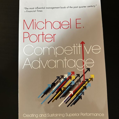 Competitive Advantage by Michael E. Porter new, Greek edition