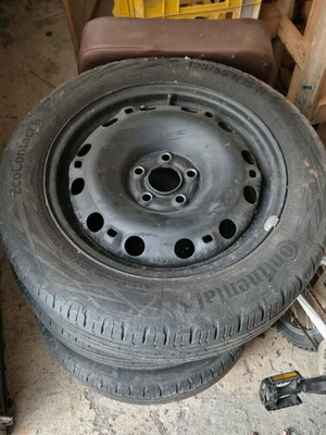 Steel rims 15 inches 5x100 like new