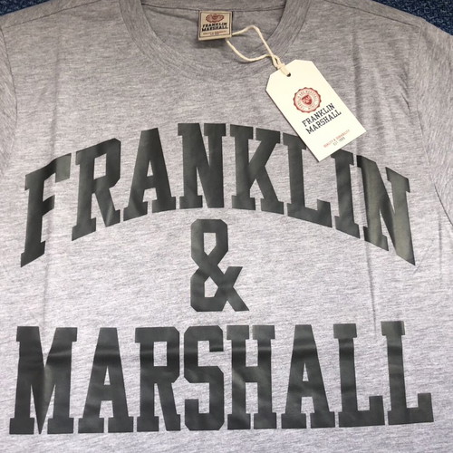Franklin & Marshall T-shirt new men's gray cotton M
