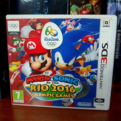 Mario and Sonic Rio 2016 Olympic Games Nintendo 3DS used, English version
