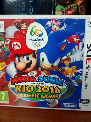 Mario και Sonic Rio 2016 Olympic Games Nintendo 3DS μεταχειρισμένο, αγγλική έκδοση