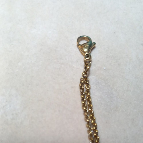 Oxette silver gold-plated bracelet with turquoise stones new