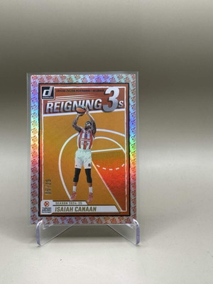 Isaiah Canaan Donruss EuroLeague 2024-25 Reigning 3s card like new