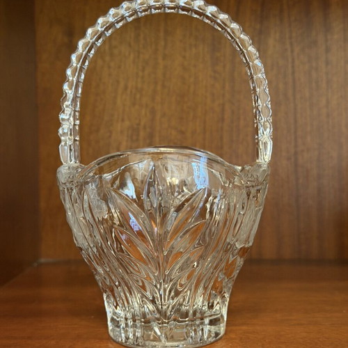 Crystal vase, vintage