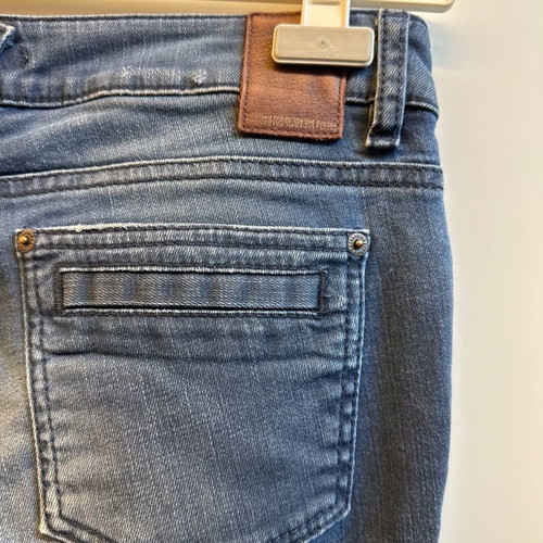 Drykorn low-rise jeans 30/34 slim leg used medium dark with elastane