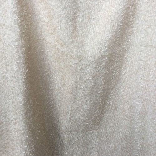 Fabric cream with embossed texture like new, 1.40 x 1.00 m