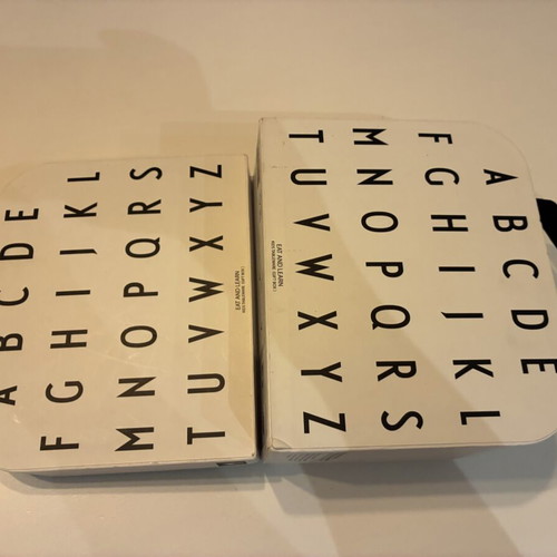 Kids Toy Suitcase made from carton with design letters