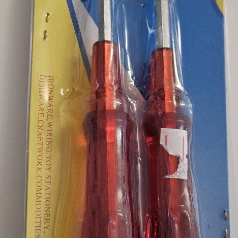 Slotted screwdrivers like new