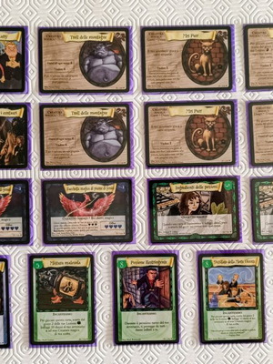 Harry Potter TCG 21 Rare Italian Cards like new