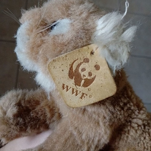 WWF Plush Lioness Like New