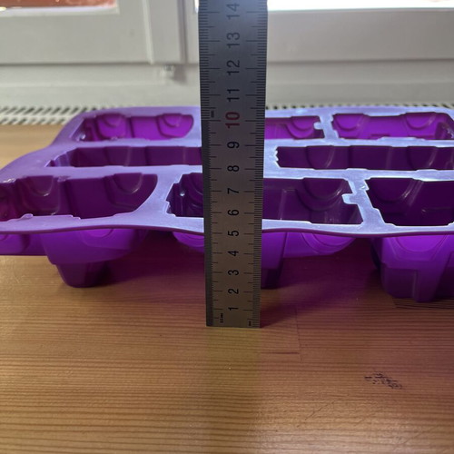 Silicone mold cars used