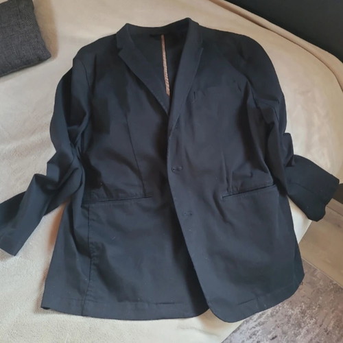 Men's black cotton jacket bpc collection like new