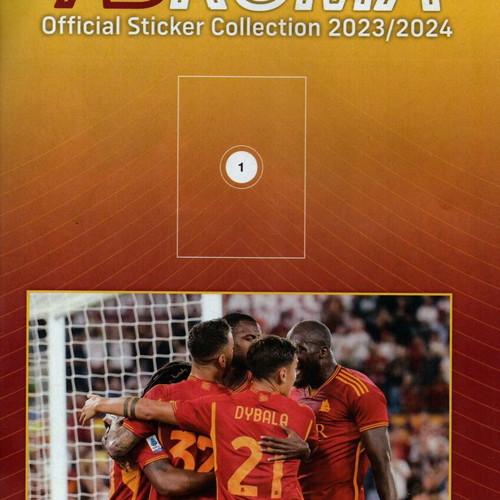 Panini Official Sticker Album Roma 2023-2024 new
