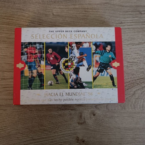 Upper Deck limited edition set used with Selección espanola 1998 cards