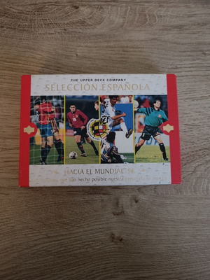 Upper Deck limited edition set used with Selección espanola 1998 cards