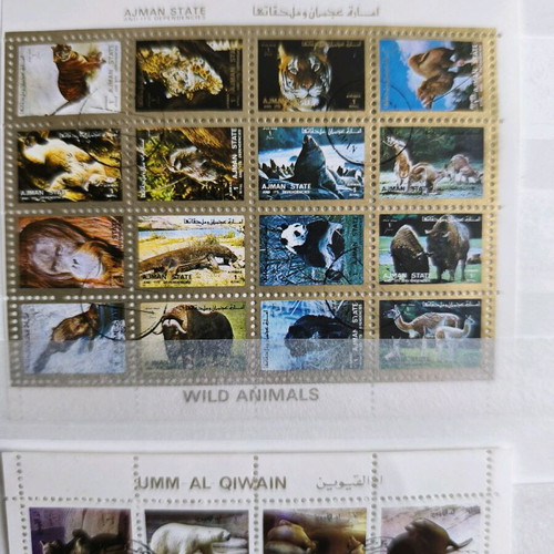 Complete stamp sets from Ajman and Umm Al Quwain new