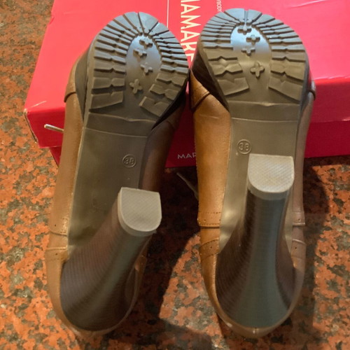 Maria Mare women's brown high heel shoes new
