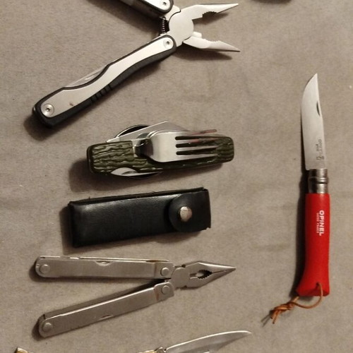 Opinel No8 EDC set like new