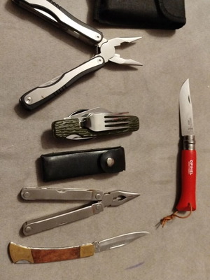 Opinel No8 EDC set like new