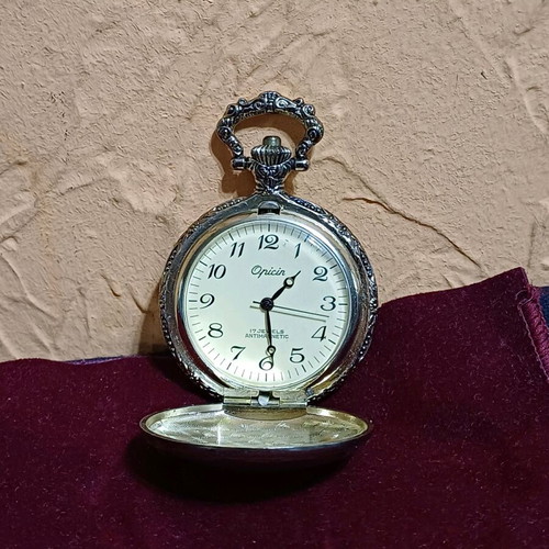 Opicin 17 JEVELS pocket watch like new, men's