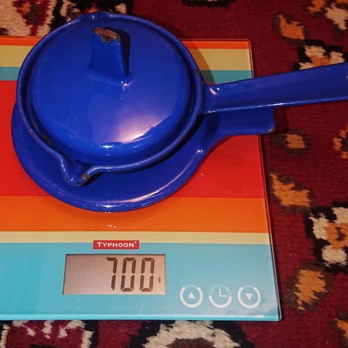 Husqvarna vintage cast iron smörpanna for melting butter and sauces