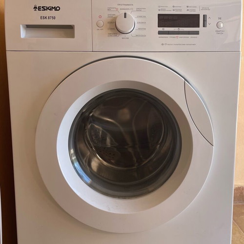 Eskimo washing machine 8kg used with problem for spare parts