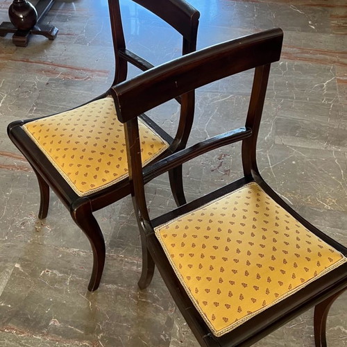 Classic salon chairs used, pack of 6