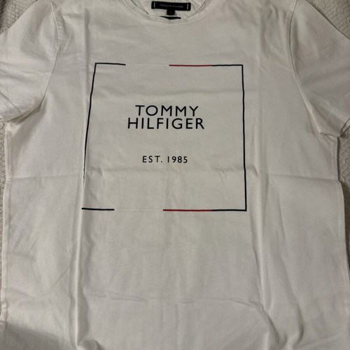 Tommy Hilfiger short-sleeve shirt like new, size S, white