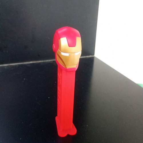 Marvel Iron Man PEZ candy dispenser used