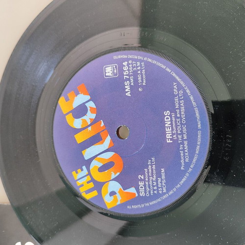The Police Don't Stand So Close To Me / Friends 7" single vinyl 1980