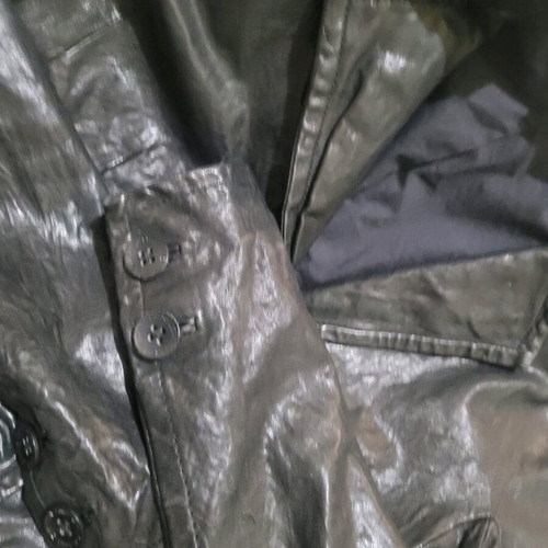 Blazer δερμάτινο DKNY σαν καινούργιο, μαύρο, μέγεθος Small
